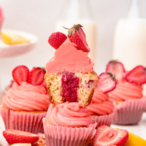 Strawberry Lemon Muffins [Set 2]