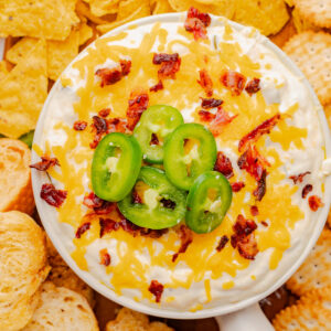Slow Cooker Jalapeño Popper Dip