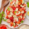 Strawberry Watermelon Cucumber Salad