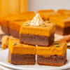 Pumpkin Pie Brownies